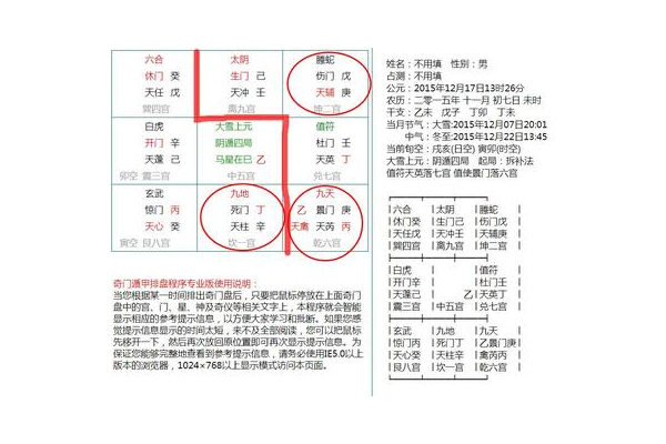 奇门遁甲里的八字是什么